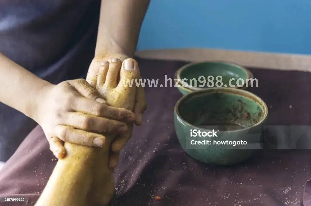 桑拿房内的蒸汽